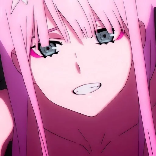 😁 Стикер «Darling in the Franxx» для Telegram