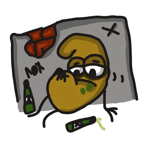 😔 Стикер «Кузя» для Telegram