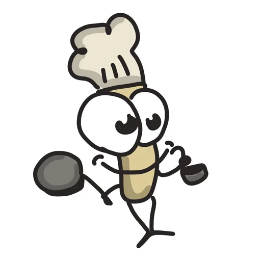 👨‍🍳 Стикер «Кузя» для Telegram