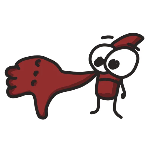 👎 Стикер «Кузя» для Telegram