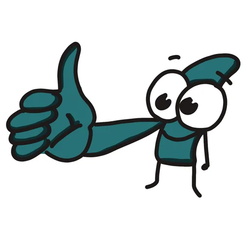 👍 Стикер «Кузя» для Telegram