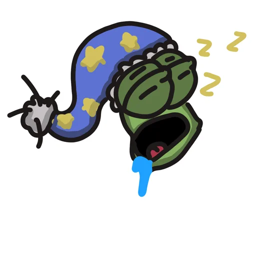 💤 Стикер «Кузя» для Telegram