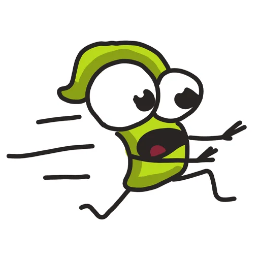 🦵 Стикер «Кузя» для Telegram