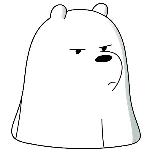 Стикерпак icebear LizF для Telegram