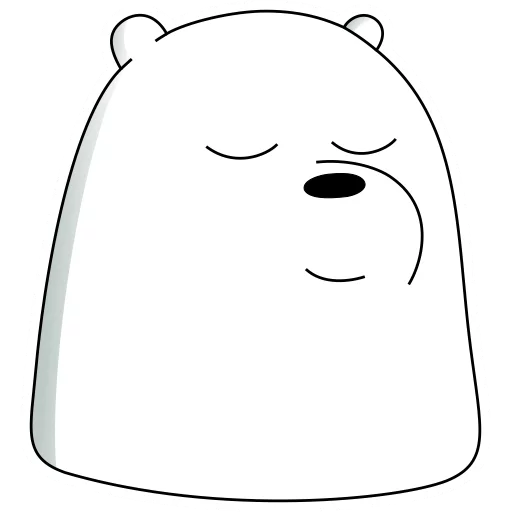 😌 Стикер «icebear LizF» для Telegram
