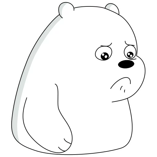 ☹️ Стикер «icebear LizF» для Telegram