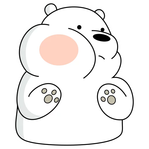 🤗 Стикер «icebear LizF» для Telegram