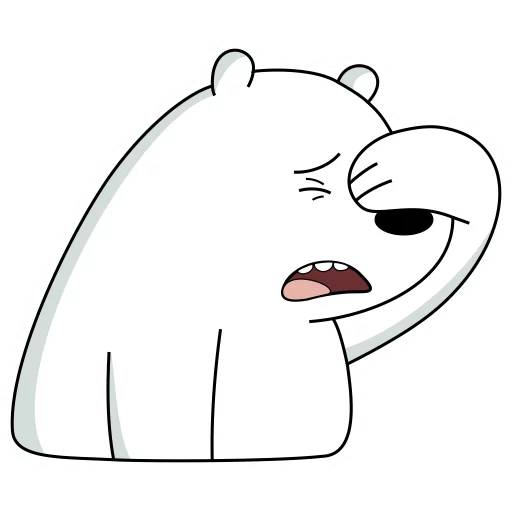 😰 Стикер «icebear LizF» для Telegram
