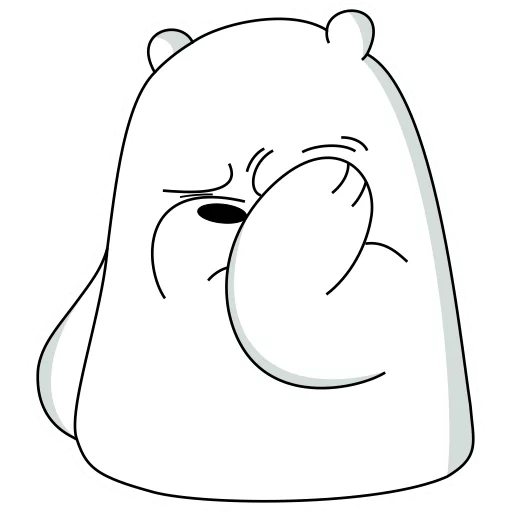😣 Стикер «icebear LizF» для Telegram
