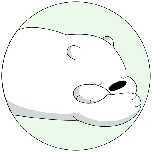 😴 Стикер «icebear LizF» для Telegram
