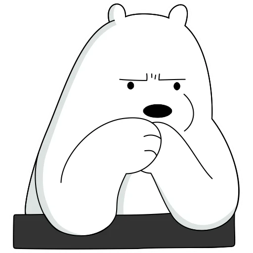 😑 Стикер «icebear LizF» для Telegram