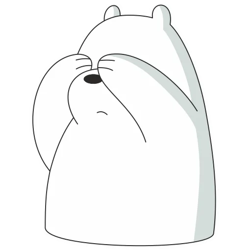 🙈 Стикер «icebear LizF» для Telegram