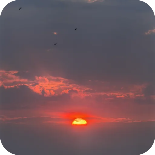 🌇 Стикер «Природа» для Telegram