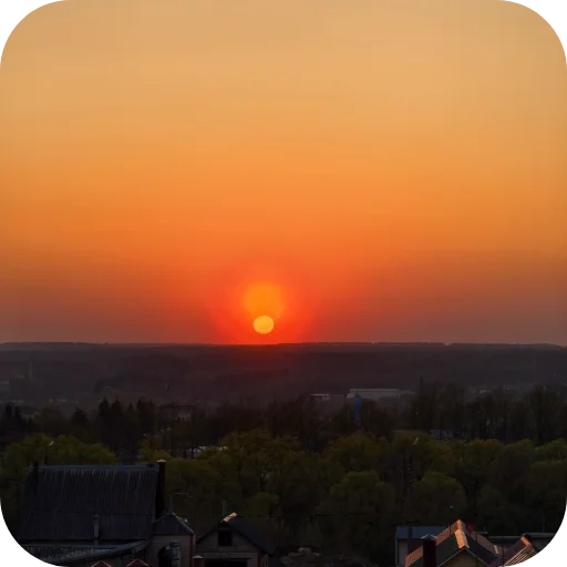 ☀ Стикер «Природа» для Telegram