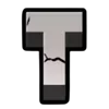 🔤 Эмодзи «►Minecraft font◄→» для Telegram