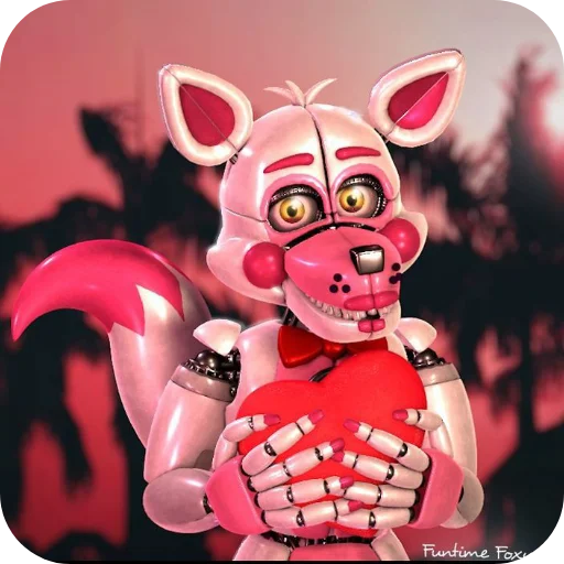 👄 Стикер «Фонтайм Фокси» для Telegram