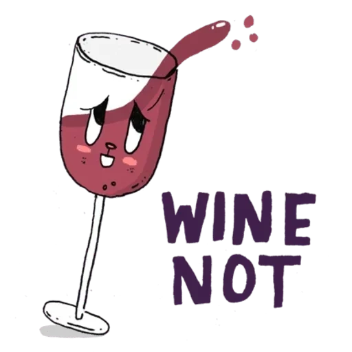 😙 Стикер «Food and Wine» для Telegram