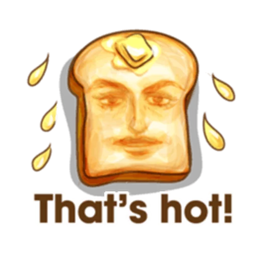 🍞 Стикер «Food Jokes» для Telegram