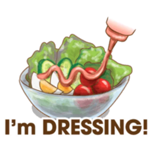 👚 Стикер «Food Jokes» для Telegram