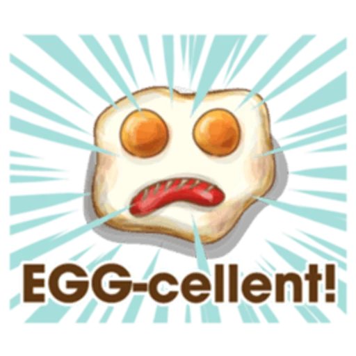 🥚 Стикер «Food Jokes» для Telegram