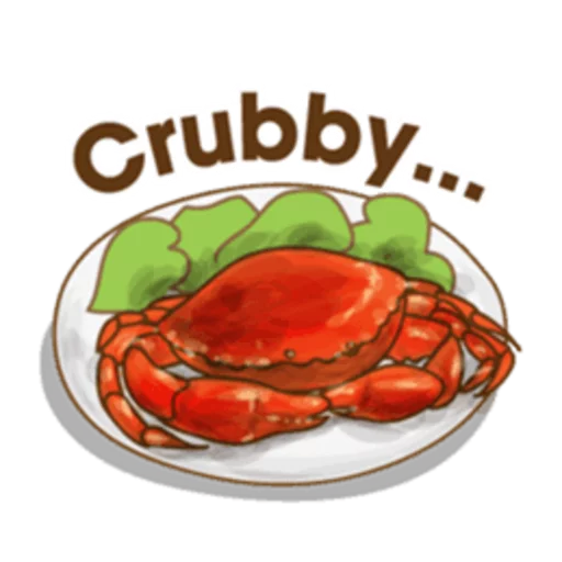 🦀 Стикер «Food Jokes» для Telegram