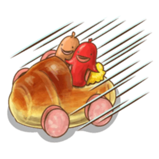 🚗 Стикер «Food Jokes» для Telegram
