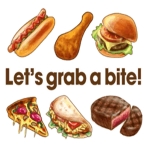 🌭 Стикер «Food Jokes» для Telegram