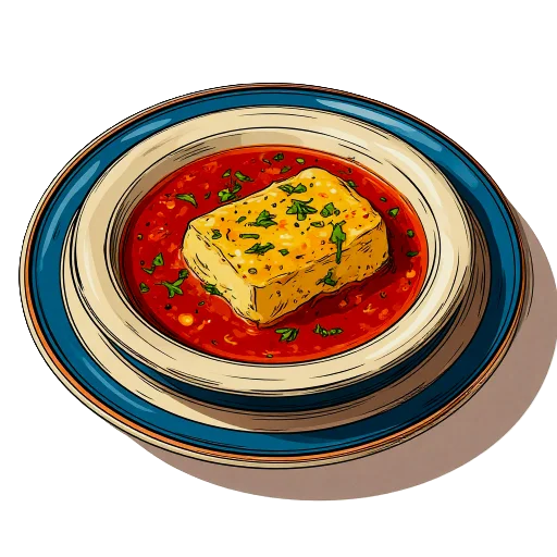 🍝 Стикер «Ретро еда» для Telegram