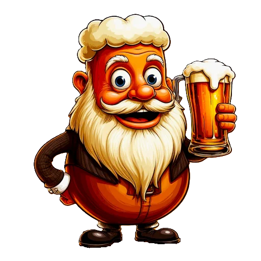 🍺 Стикер «Ретро еда» для Telegram