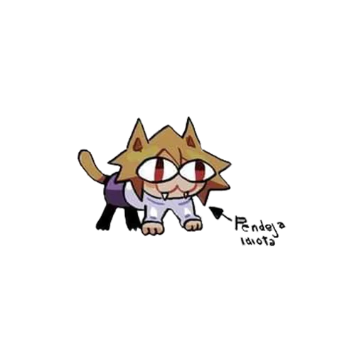 😽 Стикер «Кішка-дурішка» для Telegram