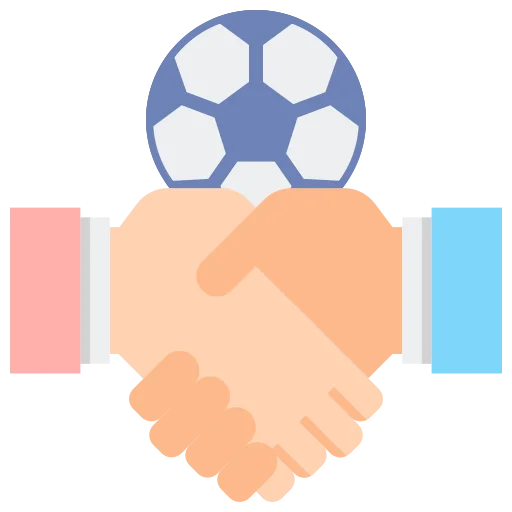 🤝 Стикер «football elements» для Telegram