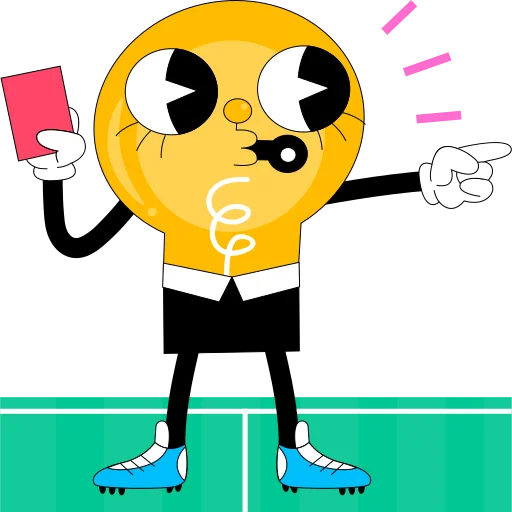 🟥 Стикер «football elements» для Telegram
