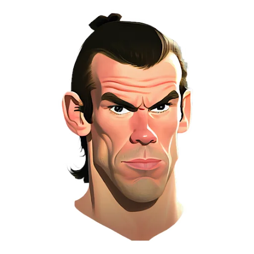 😠 Стикер «Caricature» для Telegram
