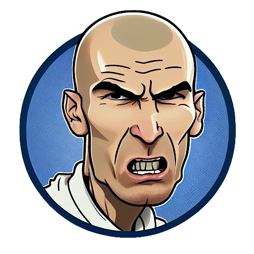 😬 Стикер «Caricature» для Telegram