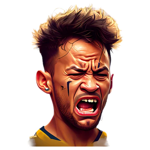 😩 Стикер «Caricature» для Telegram