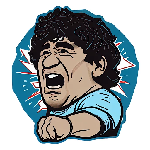 😲 Стикер «Caricature» для Telegram