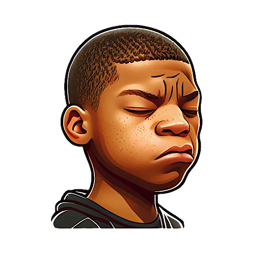😴 Стикер «Caricature» для Telegram