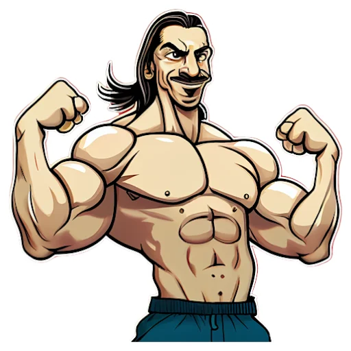 💪 Стикер «Caricature» для Telegram