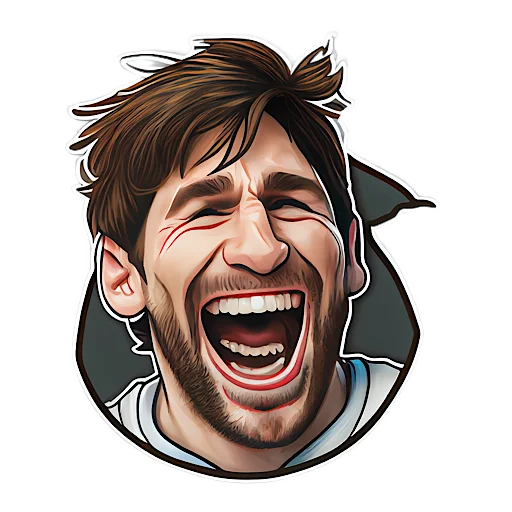 😅 Стикер «Caricature» для Telegram