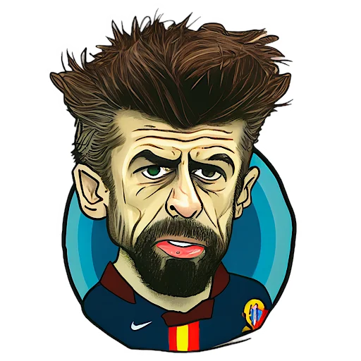 🫤 Стикер «Caricature» для Telegram