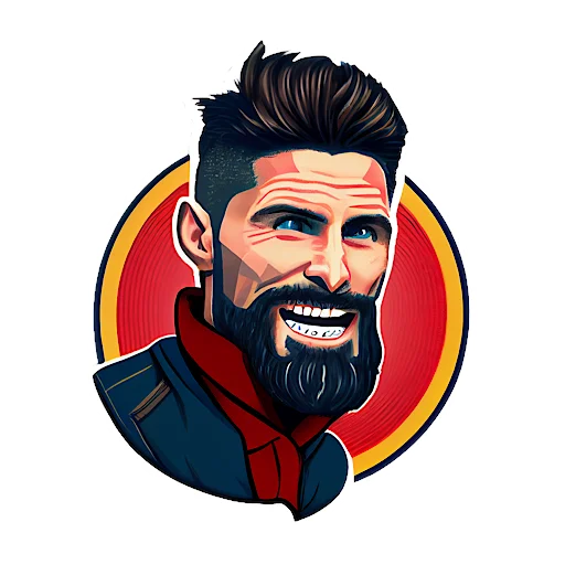 😬 Стикер «Caricature» для Telegram