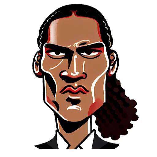 😑 Стикер «Caricature» для Telegram