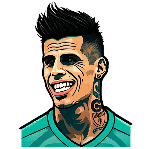 😀 Стикер «Caricature» для Telegram