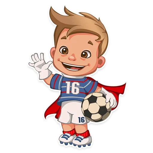 🤪 Стикер «Football guy» для Telegram