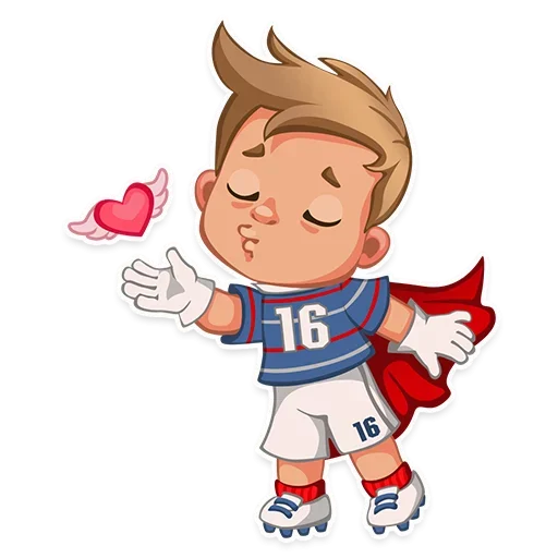 Стикерпак Football guy для Telegram