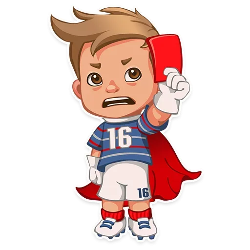 🤨 Стикер «Football guy» для Telegram