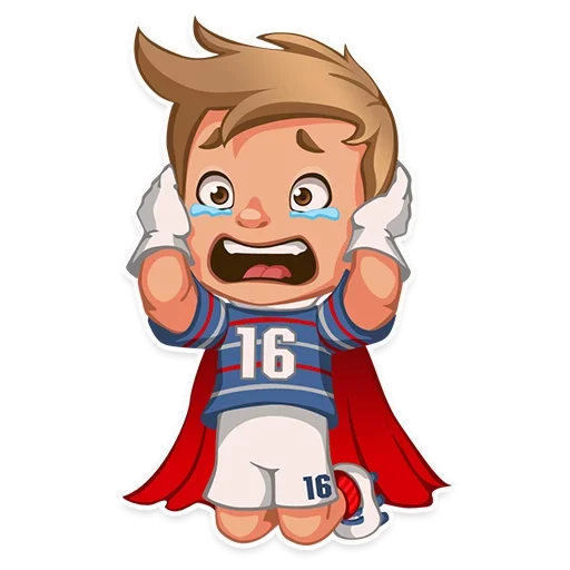 😋 Стикер «Football guy» для Telegram