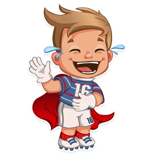 😋 Стикер «Football guy» для Telegram