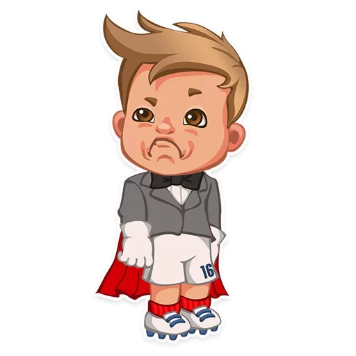 😙 Стикер «Football guy» для Telegram
