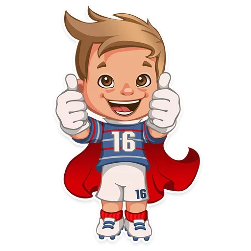 😍 Стикер «Football guy» для Telegram